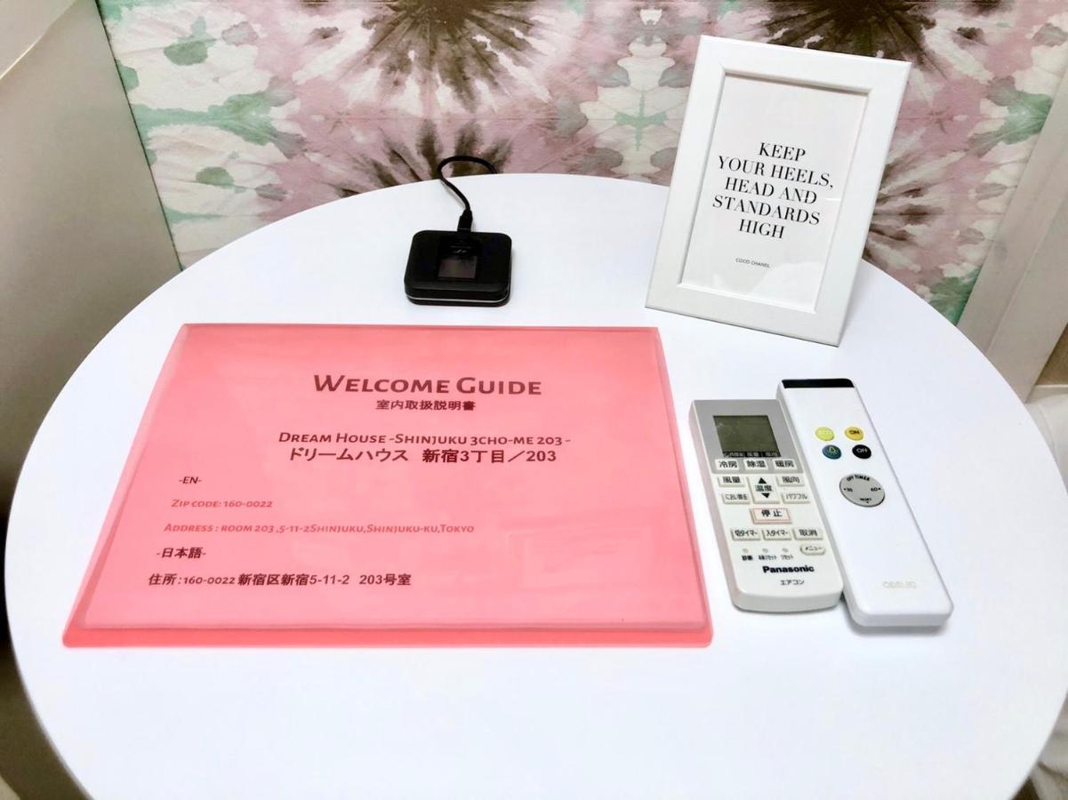 Fact Dream House 新宿三丁目徒歩3分色々揃うワンルーム 도쿄 외부 사진